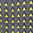 Second-Hand - Assorted Brands Geometric Silk Racer Top Size S - SwapUp