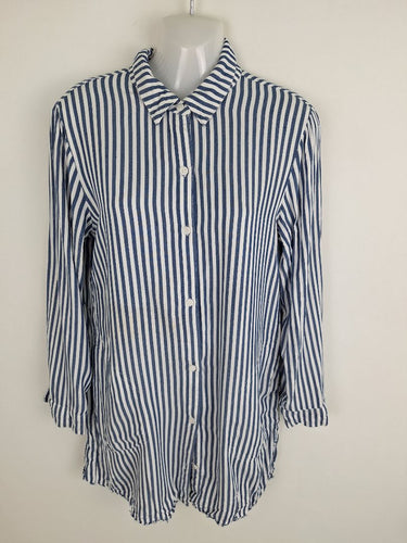 Second-Hand - Tommy Bahama Hanging By The Pool Striped Mini Dress Size S - SwapUp