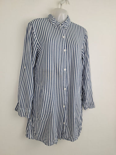 Second-Hand - Tommy Bahama Hanging By The Pool Striped Mini Dress Size S - SwapUp