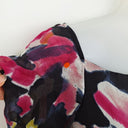 Second-Hand - Diane von Furstenberg Enchanting Mottled Blooms Silk Mini Dress Size 4 - SwapUp