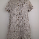 Second-Hand - Rachel Zoe Casual Linen Shirt Mini Dress Size S - SwapUp