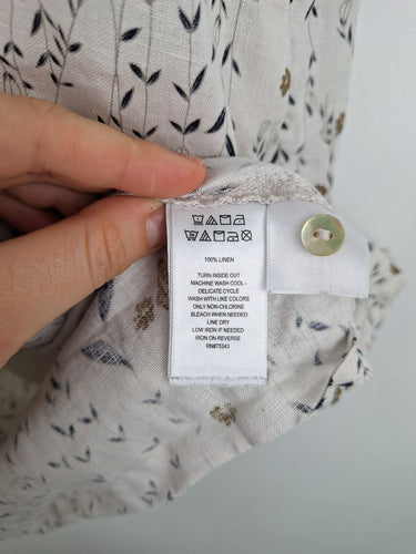Second-Hand - Rachel Zoe Casual Linen Shirt Mini Dress Size S - SwapUp