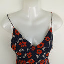Second-Hand - Finders Keepers Navy Slip Out To Lunch Georgette Midi Dress Size 6 - SwapUp