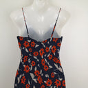 Second-Hand - Finders Keepers Navy Slip Out To Lunch Georgette Midi Dress Size 6 - SwapUp