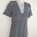 Second-Hand - DISSH Ditsy Floral Navy Jumpsuit Size 8 - SwapUp