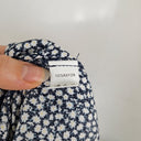 Second-Hand - DISSH Ditsy Floral Navy Jumpsuit Size 8 - SwapUp