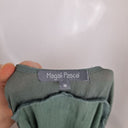 Second-Hand - Magali Pascal Bohemian Sage Studded Silk Mini Dress Size M - SwapUp