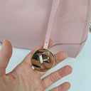Second-Hand - Furla Bubblegum Pink Dolly Saffiano Bag - SwapUp