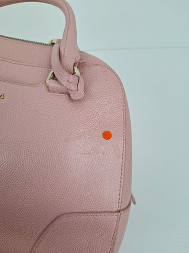 Second-Hand - Furla Bubblegum Pink Dolly Saffiano Bag - SwapUp