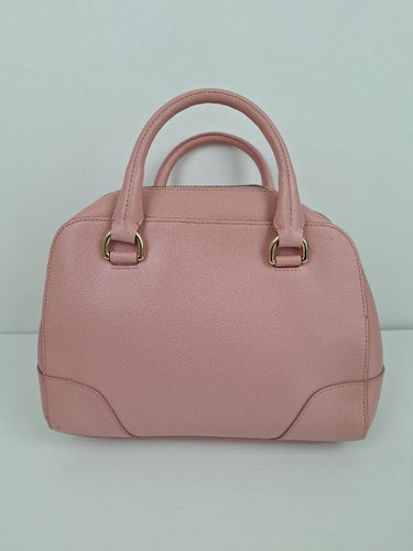 Second-Hand - Furla Bubblegum Pink Dolly Saffiano Bag - SwapUp