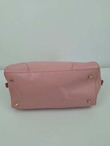 Second-Hand - Furla Bubblegum Pink Dolly Saffiano Bag - SwapUp