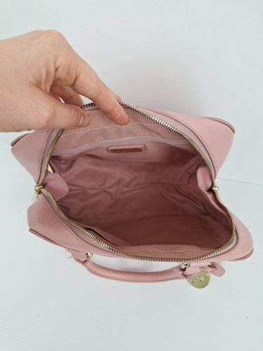 Second-Hand - Furla Bubblegum Pink Dolly Saffiano Bag - SwapUp