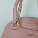 Second-Hand - Furla Bubblegum Pink Dolly Saffiano Bag - SwapUp