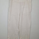 Second-Hand - Assembly Label Casual Summer Linen Drawstring Pants Size 8 - SwapUp