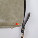 Second-Hand - Louenhide Olive Reptile Boxy Laptop Bag - SwapUp