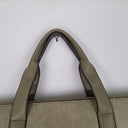 Second-Hand - Louenhide Olive Reptile Boxy Laptop Bag - SwapUp