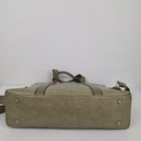 Second-Hand - Louenhide Olive Reptile Boxy Laptop Bag - SwapUp