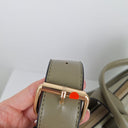 Second-Hand - Louenhide Olive Reptile Boxy Laptop Bag - SwapUp