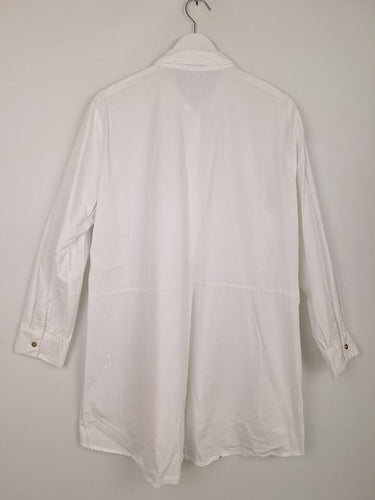 Second-Hand - Hammock & Vine Long Gold Button Collared Shirt Size 14 - SwapUp
