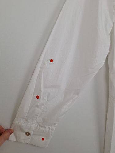Second-Hand - Hammock & Vine Long Gold Button Collared Shirt Size 14 - SwapUp