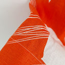Second-Hand - Country Road Orange Floral Linen Wrap Dress Size 8 - SwapUp