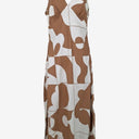 Second-Hand - Witchery Geo Tile Bias Cut Dress Size 6 - SwapUp