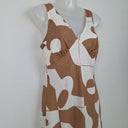 Second-Hand - Witchery Geo Tile Bias Cut Dress Size 6 - SwapUp