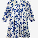 Second-Hand - Joop & Gypsy Lerici Blue Mini Dress Size 10 - SwapUp