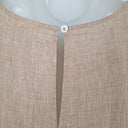Second-Hand - Seed Ginger Linen Tiered Everyday Dress Size 8 - SwapUp