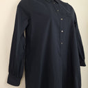 Second-Hand - Commonry Navy Contrast Stitch Shirt Dress Size 10 - SwapUp