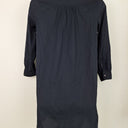 Second-Hand - Commonry Navy Contrast Stitch Shirt Dress Size 10 - SwapUp