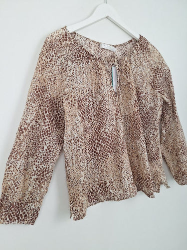 Second-Hand - Seafolly Serpentine Boho Blouse Size S - SwapUp