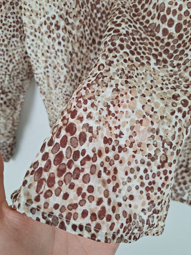 Second-Hand - Seafolly Serpentine Boho Blouse Size S - SwapUp