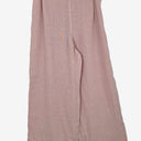 Second-Hand - Humidity Dusty Pink Linen Wide Leg Pants Size 10 - SwapUp