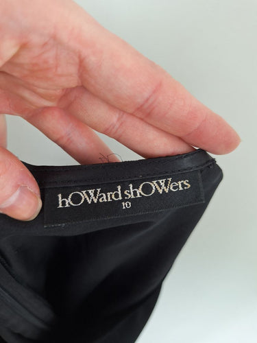 Second-Hand - Howard Showers Midnight Sparkle Diamante Dress Size 10 - SwapUp