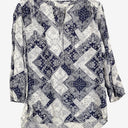 Second-Hand - Sportscraft Paisley Tie Front Blouse Size 14 - SwapUp