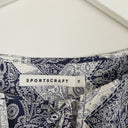 Second-Hand - Sportscraft Paisley Tie Front Blouse Size 14 - SwapUp