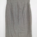 Second-Hand - Jigsaw Micro Houndstooth Wool Pencil Skirt Size 12 - SwapUp