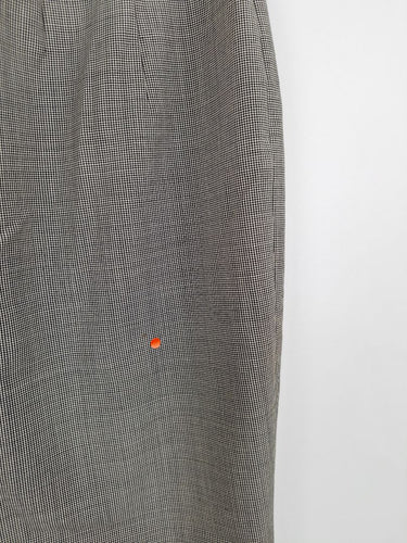 Second-Hand - Jigsaw Micro Houndstooth Wool Pencil Skirt Size 12 - SwapUp