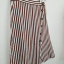 Second-Hand - Country Road Coco Stripe Linen Midi Skirt Size 12 - SwapUp