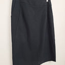 Second-Hand - Veronika Maine Navy Smart Tailored Pencil Skirt Size 10 - SwapUp