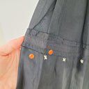 Second-Hand - Sita Murt Whimsical Embroidered Ruffle Midi Skirt Size 12 - SwapUp