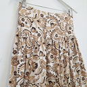 Second-Hand - Seed Asymmetrical Wide Yoke Brown Skirt Size 10 - SwapUp