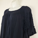 Second-Hand - Virtuelle Broderie Sleeve Off Shoulder Dress Size 18 - SwapUp