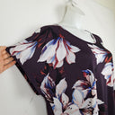 Second-Hand - Taking Shape Plum Lily Handkerchief Hem Dress Size XXXL - SwapUp