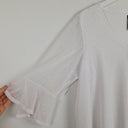Second-Hand - Taking Shape White Mesh Fairy Top Size XL - SwapUp