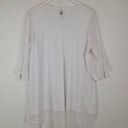Second-Hand - Taking Shape White Mesh Fairy Top Size XL - SwapUp