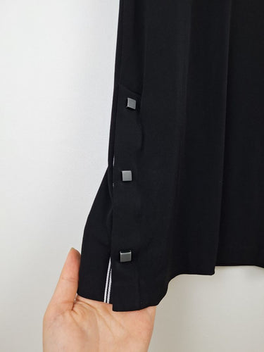 Second-Hand - Taking Shape Everyday Stretch Stud Detail Cropped Pants Size 16 - SwapUp