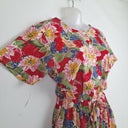 Second-Hand - Assorted Brands Retro Floral Playsuit Size M - SwapUp
