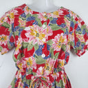 Second-Hand - Assorted Brands Retro Floral Playsuit Size M - SwapUp